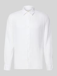 regular fit vrijetijdsoverhemd van mix van linnen en lyocell van CK Calvin Klein - 8