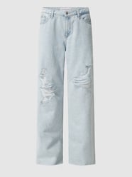Straight Fit Jeans aus Baumwolle von Calvin Klein Jeans Blau / Türkis - 46