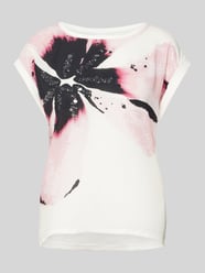 Relaxed fit shirt met bloemenprint van s.Oliver BLACK LABEL - 30