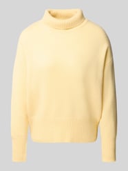 Rollkragenpullover aus Leinen Modell 'PALACE' von SUNCOO PARIS - 5