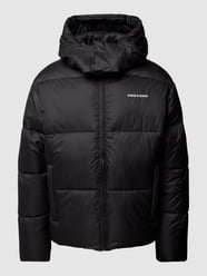 Steppjacke mit Kapuze Modell 'MARGO' von Pegador Schwarz - 11