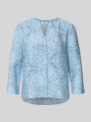 Relaxed Fit Kurzarmbluse aus Viskose-Mix von s.Oliver RED LABEL - 4