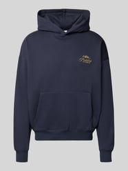 Oversized Hoodie mit Label-Stitching von PROHIBITED - 4
