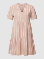 Minikleid mit Streifenmuster Modell 'NORA' von Only Rosa - 9