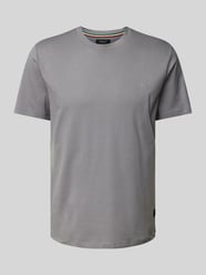 T-Shirt mit Label-Detail von Replay Grau - 9