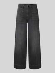 wide fit jeans van katoenmix model 'MIRU 6/8' van Raffaello Rossi - 41
