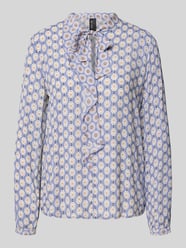 Regular fit blouse met all-over motiefprint van Marc Cain - 17