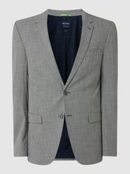 Slim Fit 2-Knopf-Sakko mit Stretch-Anteil  von MCNEAL Grau - 17