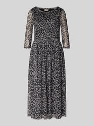 Midikleid mit Allover-Animal-Print von ROBE LÉGÈRE - 14