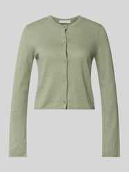 Regular Fit Cardigan aus Baumwolle-Leinen-Mix von Marc O'Polo - 31