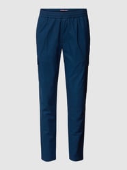 Cargohose mit Label-Patch von Tommy Hilfiger Blau - 22