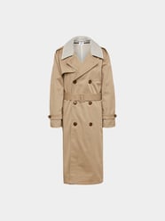 Trenchcoat mit transparenten Elementen von VETEMENTS Weiß - 3