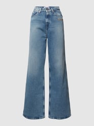 Flared Jeans mit Label-Stitchings Modell 'CLAIRE HIGH RISE WIDE' von Tommy Jeans - 31