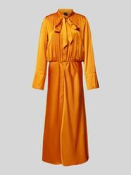 Maxikleid mit Schleifen-Detail von Marc Cain Orange - 47