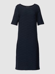 Knielanges Kleid mit Strukturmuster von Betty Barclay Blau - 2