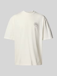 Oversized T-Shirt mit Label-Print Modell 'BUCKLIN' von PEGADOR - 6