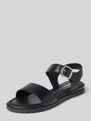 Sandalette aus Leder mit Klettverschluss von Tamaris - 8