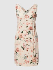 Minikleid mit floralem Muster Modell 'BUMPY' von Vero Moda Beige - 5