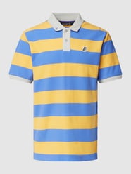 Koszulka polo z detalem z logo od Billionaire Boys Club Fioletowy - 11