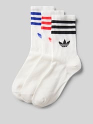 Skarpety z detalem z logo w zestawie 3 szt. od adidas Originals - 32