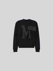 Sweatshirt mit gerippten Abschlüssen von MM6 Maison Margiela - 22