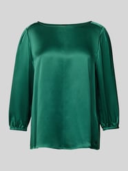 Regular fit zijden blouse met 3/4-mouwen van Marc Cain - 33