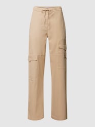 Cargohose mit Label-Stitching Modell 'ARCHIVAL MONOLOGO CARGO' von Calvin Klein Jeans Beige - 23