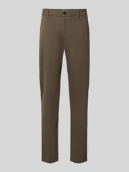 chinosy o kroju slim fit z mieszanka wiskozy model 'MARK' od ONLY & SONS - 43