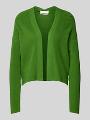 Cardigan met extra brede schouders, model 'VALENTINAA' van Armedangels Groen - 15