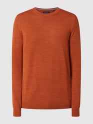 Pullover aus Merinowollmischung von Christian Berg Men Orange - 27