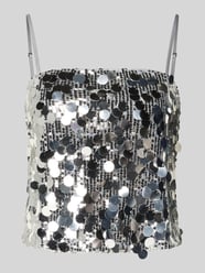 Crop Top mit Pailletten Modell 'CHAYA' von Vila - 18