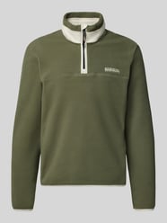 Sweatshirt met labelstitching, model 'DERGANA' van Napapijri - 8