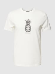 T-shirt z nadrukowanym motywem od Antony Morato Biały - 43