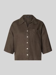 Regular Fit Leinenbluse mit Brusttasche Modell 'Flippa' von OPUS - 43