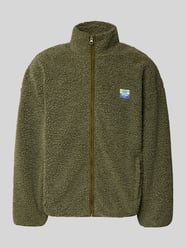 Fleecejacke mit Stehkragen und Label-Detail Modell 'HOKTOWN' von American Vintage - 38
