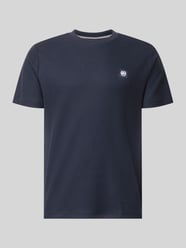 T-Shirt mit Label-Patch und Rundhalsausschnitt von LERROS - 1