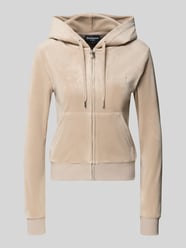 Bluza rozpinana o aksamitnym wyglądzie od Juicy Couture - 8