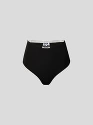 High Waist Slip von MSGM Schwarz - 10