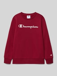 Sweatshirt met labelprint van CHAMPION - 25
