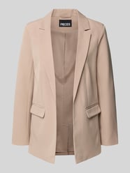 Długi żakiet o luźnym kroju z zaszewkami model ‘BOZZY’ od PIECES - 6
