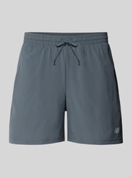 Shorts mit elastischem Bund und Logo von New Balance - 5