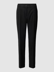 Stoffen broek met persplooien in effen design van Betty Barclay - 30