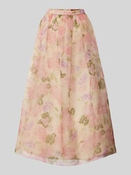 Maxirock mit Kellerfalten Modell 'AUTORE' von Max Mara Studio Pink - 3