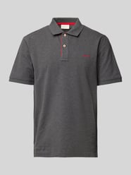 Regular Fit Poloshirt mit Label-Stitching von Gant - 22