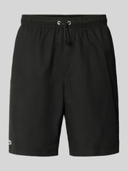 Szorty o kroju relaxed fit Sport z wyhaftowanym logo od Lacoste Sport - 25
