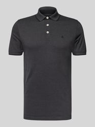 Regular fit poloshirt met labelstitching, model 'PAULOS' van Jack & Jones - 36