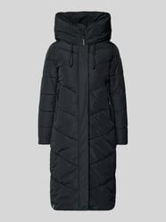 Gewatteerde lange jas met capuchon, model 'TEPLE' van khujo - 33