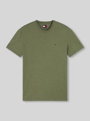 t-shirt w kroju slim fit z mieszanki bawełny od Tommy Jeans - 18