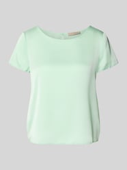 Blouseshirt met ronde hals en afgeronde zoom van Rinascimento - 6