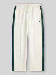 straight fit joggingsbroek van katoenmix van Polo Ralph Lauren - 40